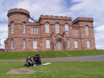 Hrad v Inverness z r.1838